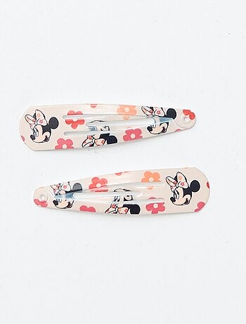 Pack de 4 pinzas + 2 gomas para el pelo 'Stitch'