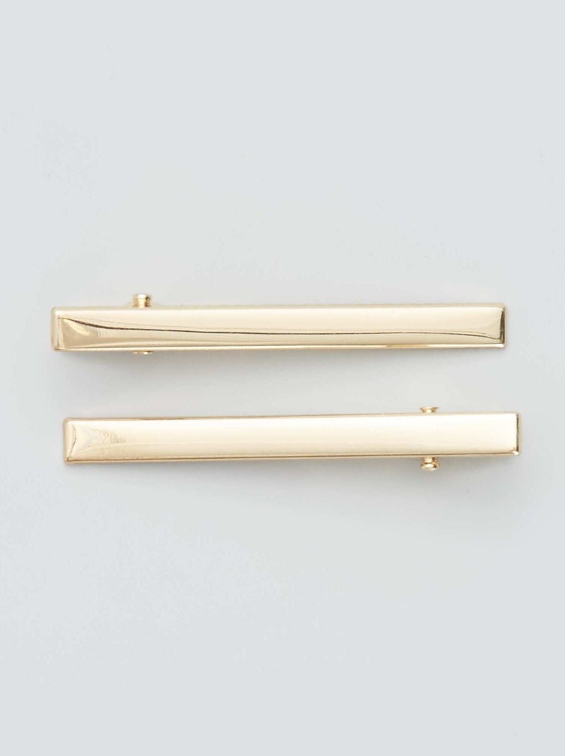 Pack de 4 pinzas de cocodrilo BEIGE - Kiabi