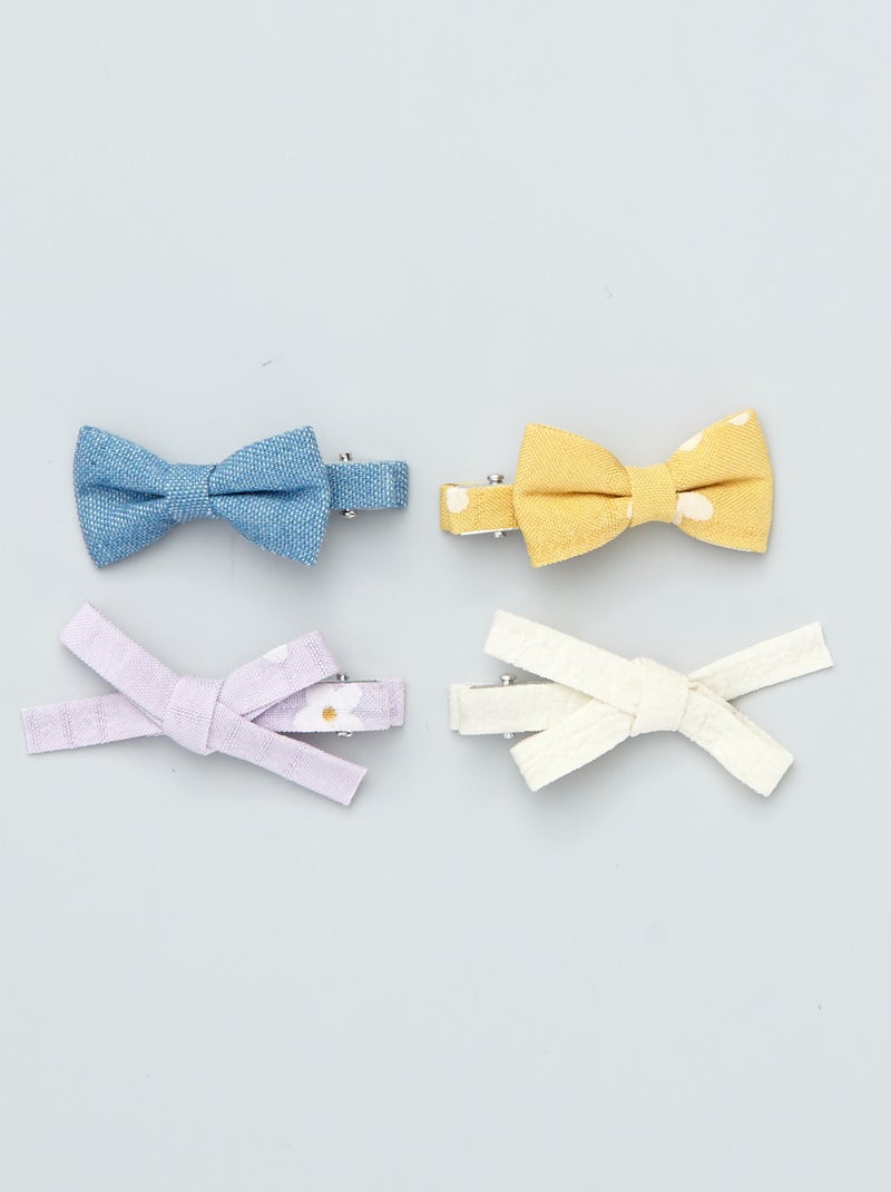 Pack de 4 pinzas de púas multicolor - Kiabi