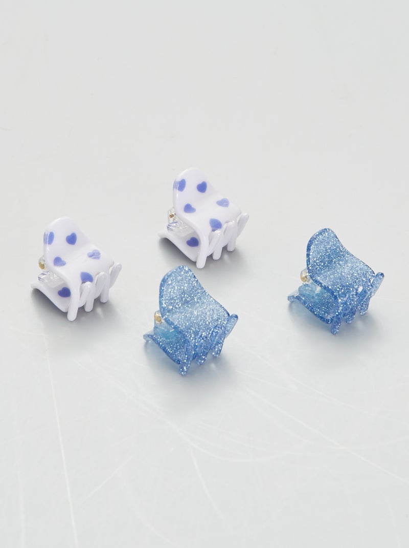 Pack de 4 pinzas de púas ROSA - Kiabi