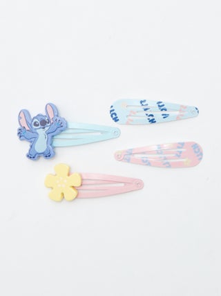 Pack de 4 pinzas 'Stitch'