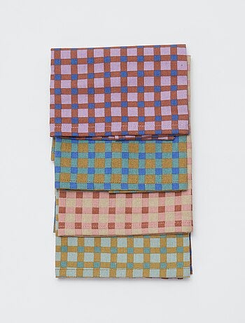 Pack de 4 servilletas de mesa - Kiabi Home
