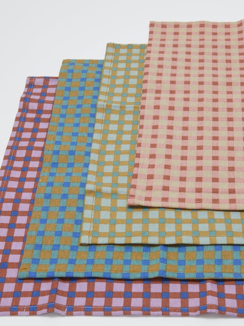 Pack de 4 servilletas de mesa - Kiabi Home - Kiabi