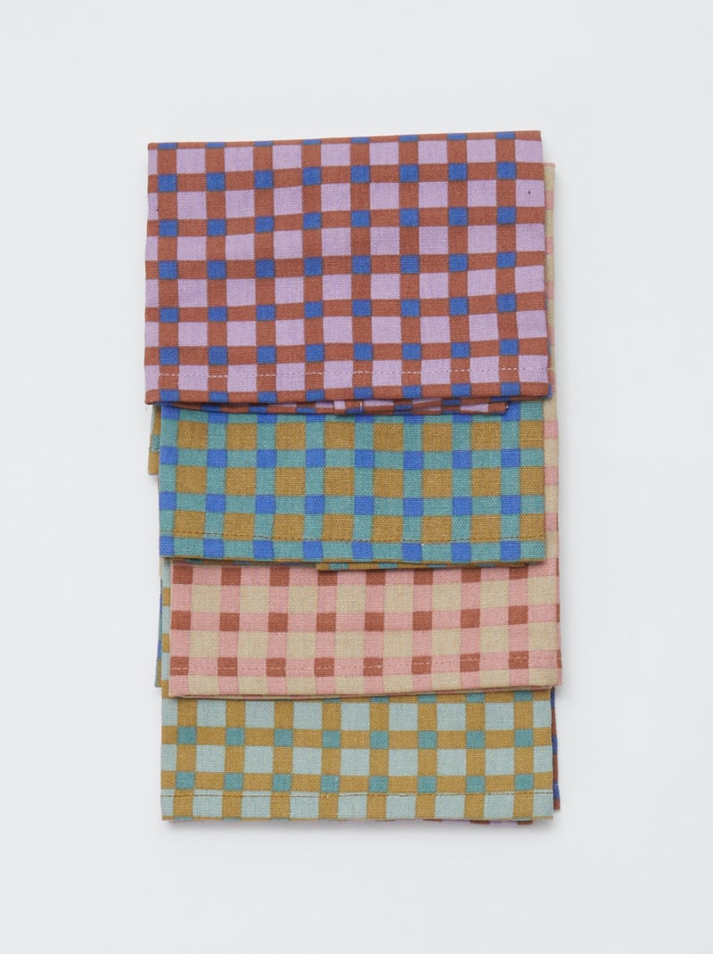 Pack de 4 servilletas de mesa 40 x 40 cm - Kiabi Home BEIGE - Kiabi