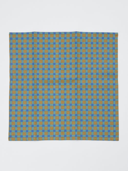Pack de 4 servilletas de mesa 40 x 40 cm - Kiabi Home - Kiabi Pack de 4 servilletas de mesa 40 x 40 cm - Kiabi Home - Kiabi