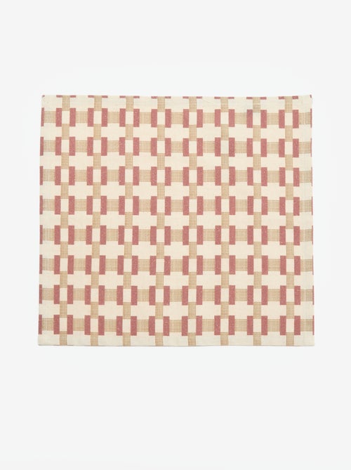 Pack de 4 servilletas de mesa 40 x 40 cm - Kiabi Pack de 4 servilletas de mesa 40 x 40 cm - Kiabi