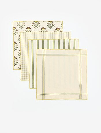Pack de 4 servilletas de mesa 40 x 40 cm
