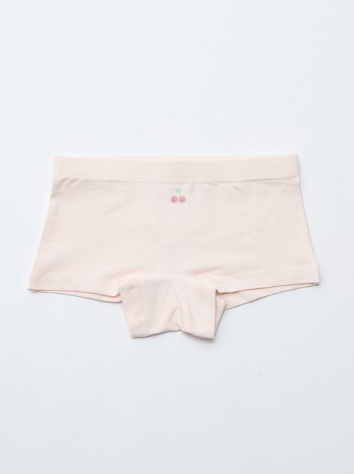 Pack de 4 shorties estampados - Kiabi