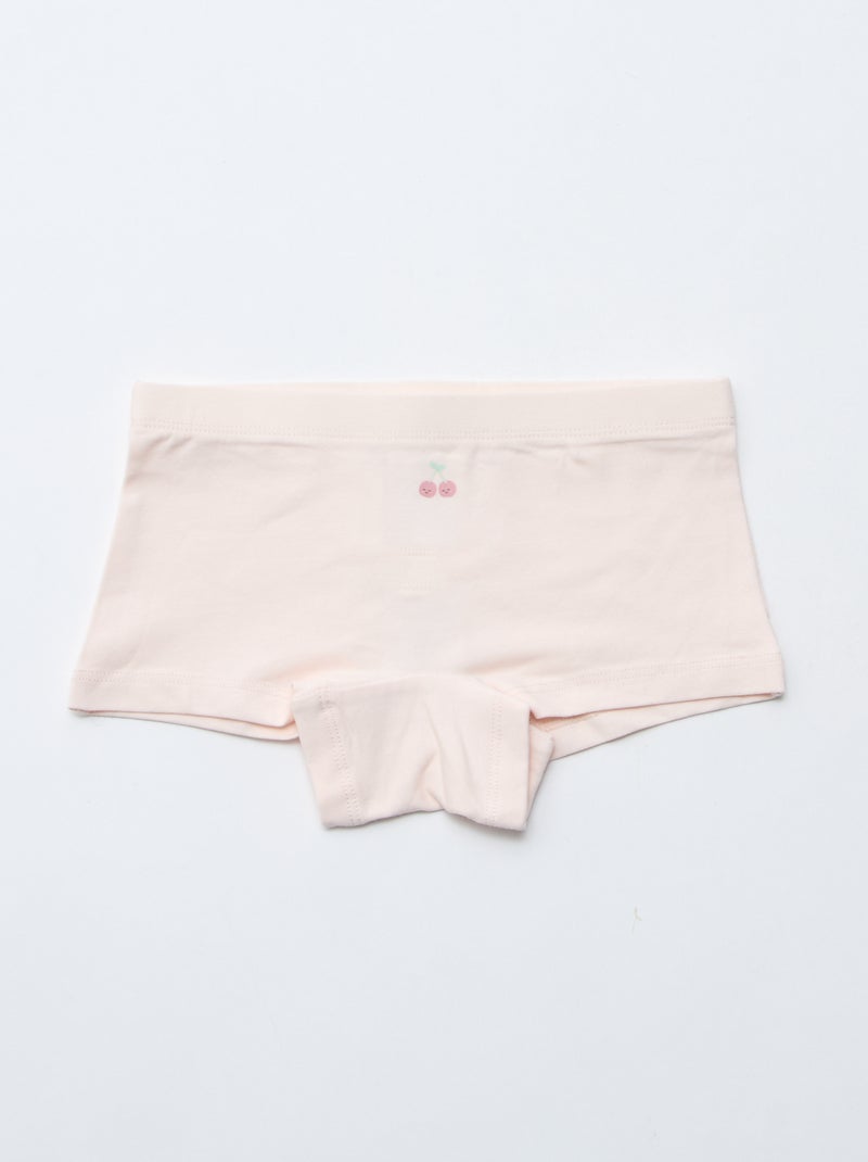 Pack de 4 shorties estampados Amarillo - Kiabi