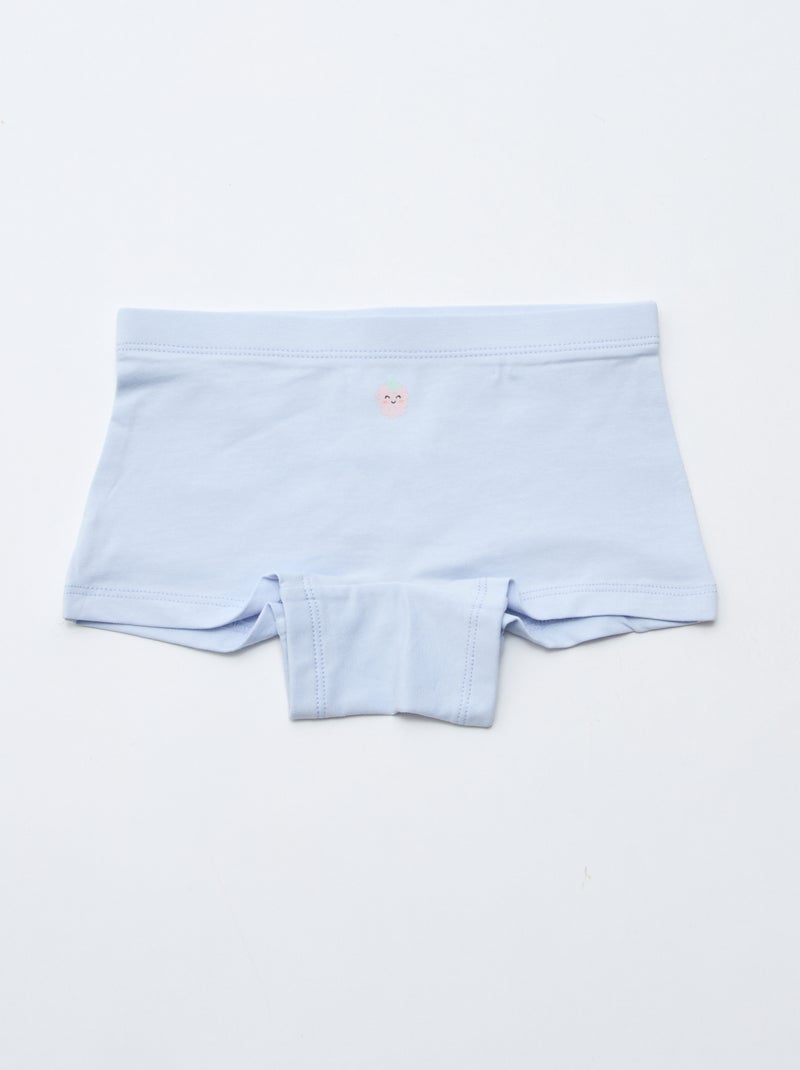 Pack de 4 shorties estampados Amarillo - Kiabi