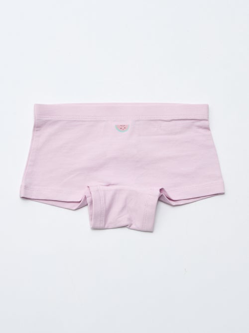 Pack de 4 shorties estampados - Kiabi