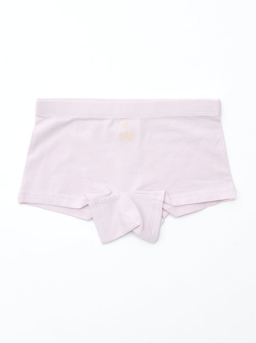 Pack de 4 shorties estampados - Kiabi