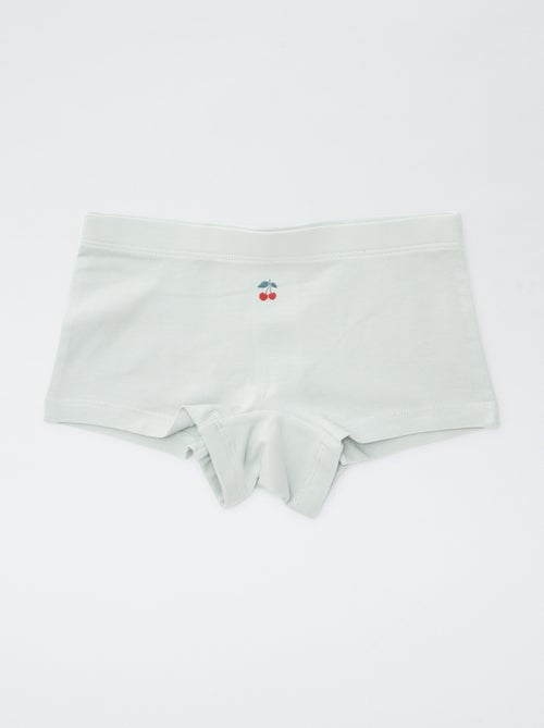 Pack de 4 shorties estampados - Kiabi