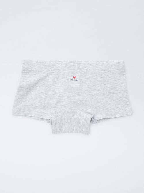 Pack de 4 shorties estampados - Kiabi