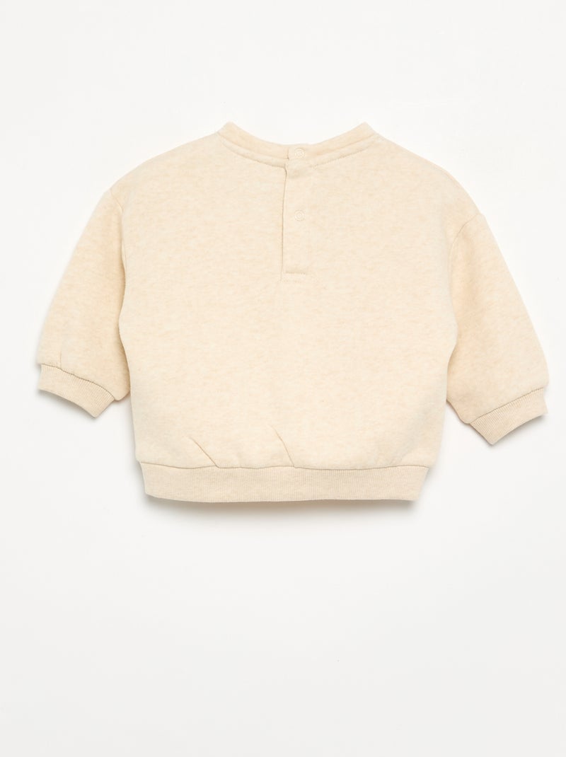 Pack de 4 sudaderas oversize Beige - Kiabi