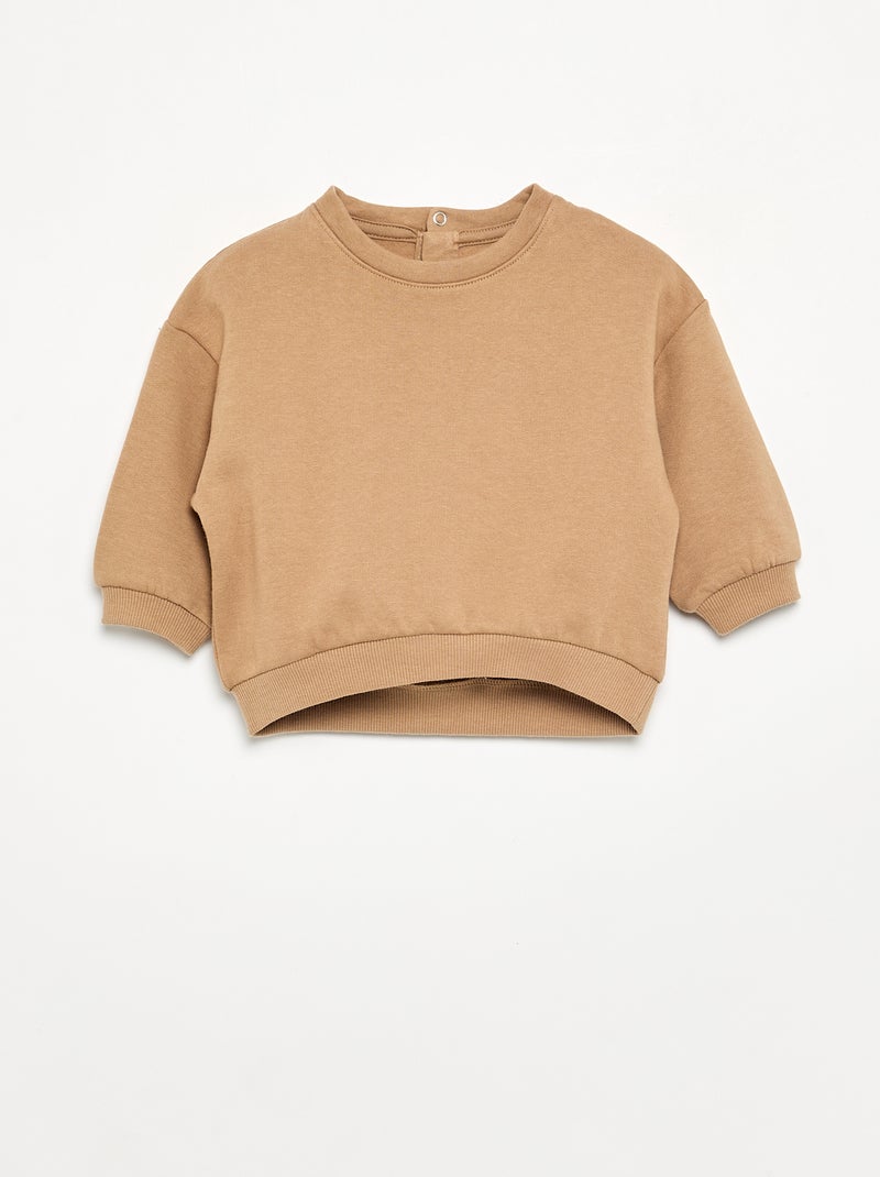 Pack de 4 sudaderas oversize Beige - Kiabi