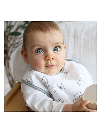 Pack de 5 baberos para diversificación alimentaria