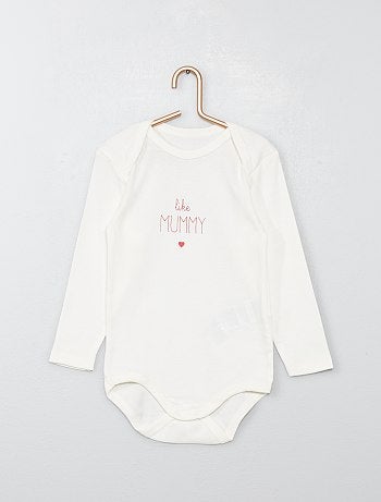 Niña 0-36 meses - Pack de 5 bodies - Kiabi