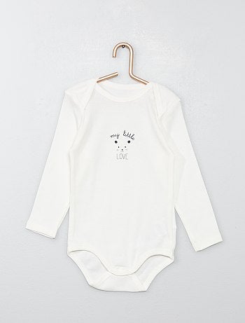 Niña 0-36 meses - Pack de 5 bodies - Kiabi