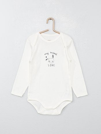 Niña 0-36 meses - Pack de 5 bodies - Kiabi