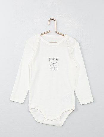 Niño 0-36 meses - Pack de 5 bodies - Kiabi