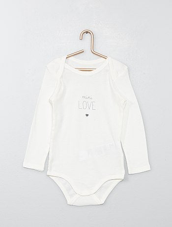 Niño 0-36 meses - Pack de 5 bodies - Kiabi