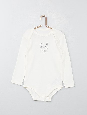 Niño 0-36 meses - Pack de 5 bodies - Kiabi