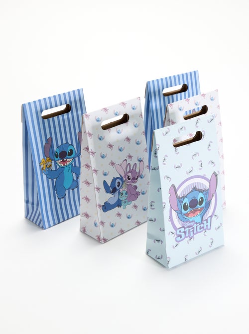 Pack de 5 bolsas de regalo 'Stitch' de Disney - Kiabi