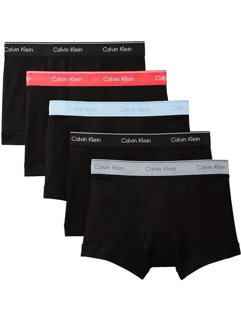 Pack de 5 bóxers calvin klein jeans para hombre Negro - Kiabi