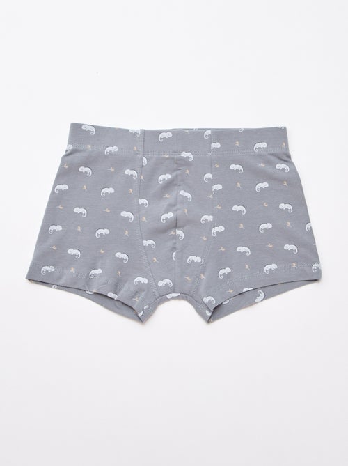 Pack de 5 bóxers estampados - Kiabi
