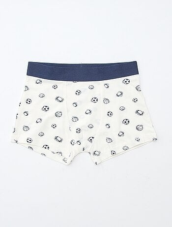 Pack de 5 boxers lisos y estampados
