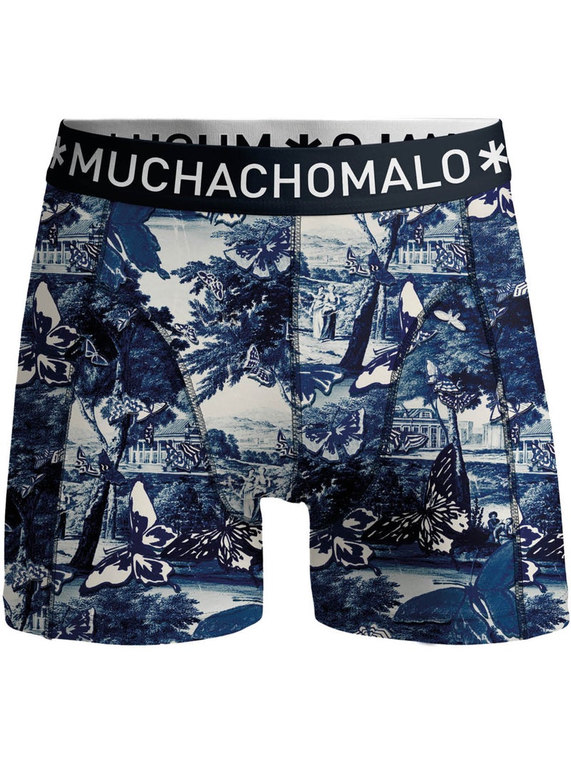 Pack de 5 bóxers Muchachomalo Azul Negro Azul - Kiabi
