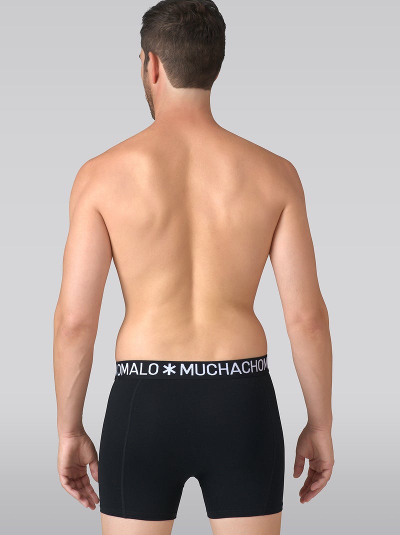 Pack de 5 bóxers Muchachomalo Negro Azul - Kiabi