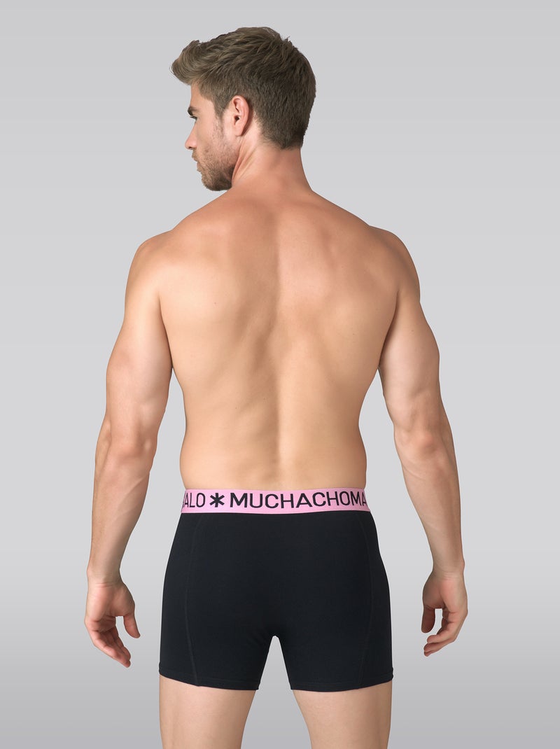 Pack de 5 bóxers Muchachomalo Negro - Kiabi