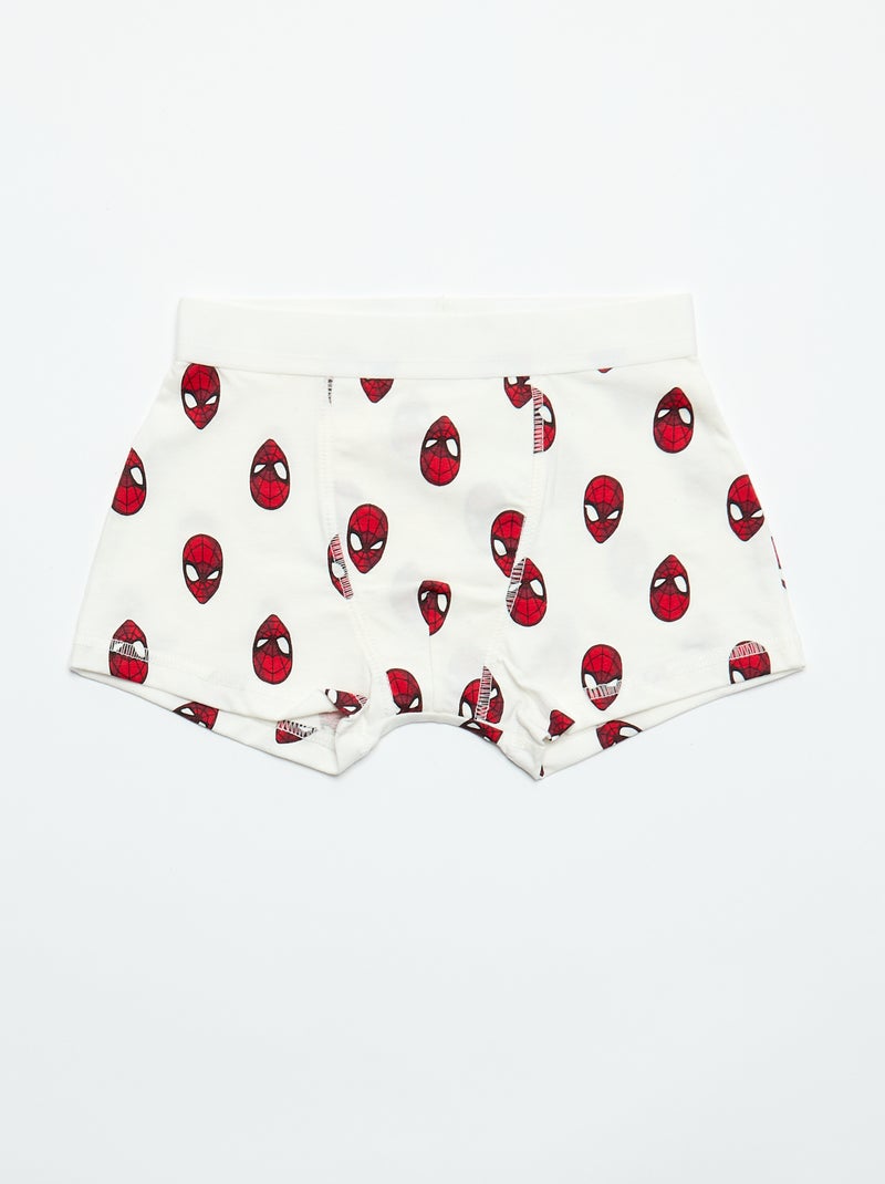 Pack de 5 bóxers 'Spiderman' Negro - Kiabi