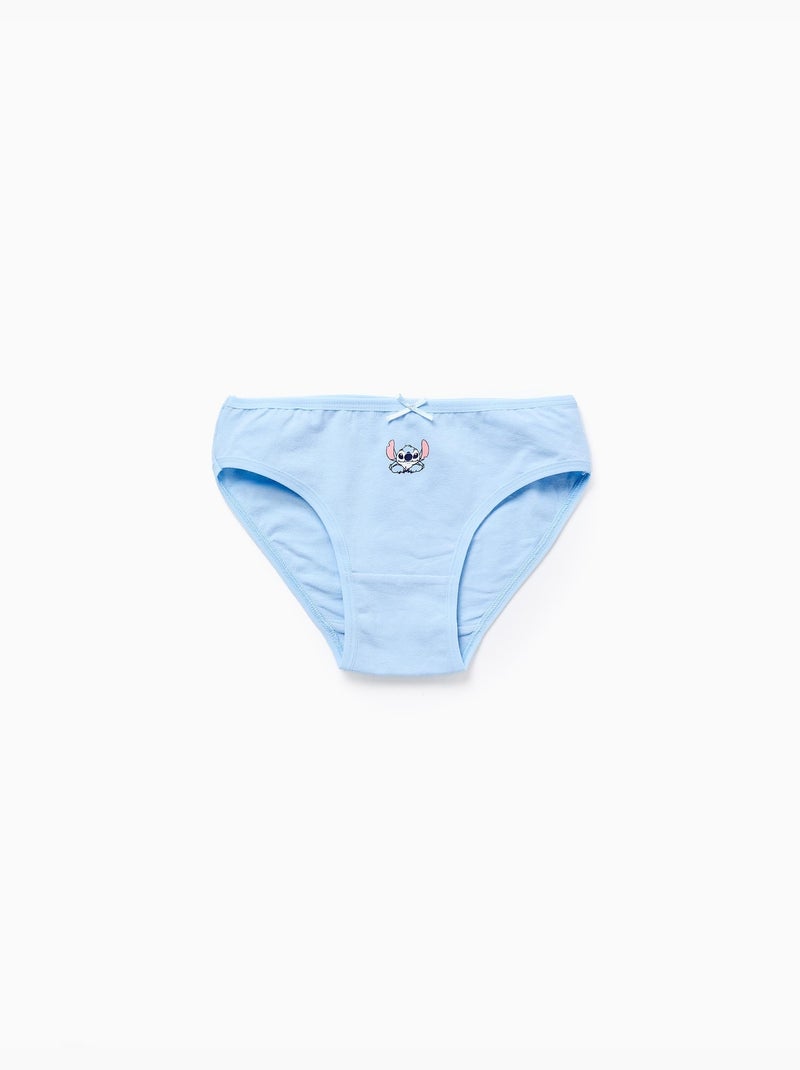 Pack de 5 bragas con estampados de Stitch Blanco Rosa Azul - Kiabi