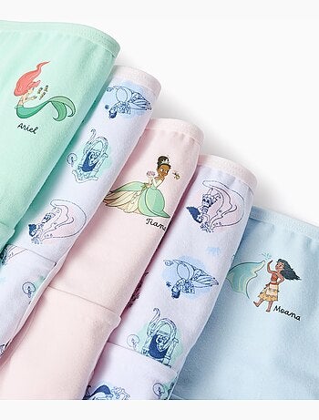 Pack de 5 bragas con las Princesas Disney