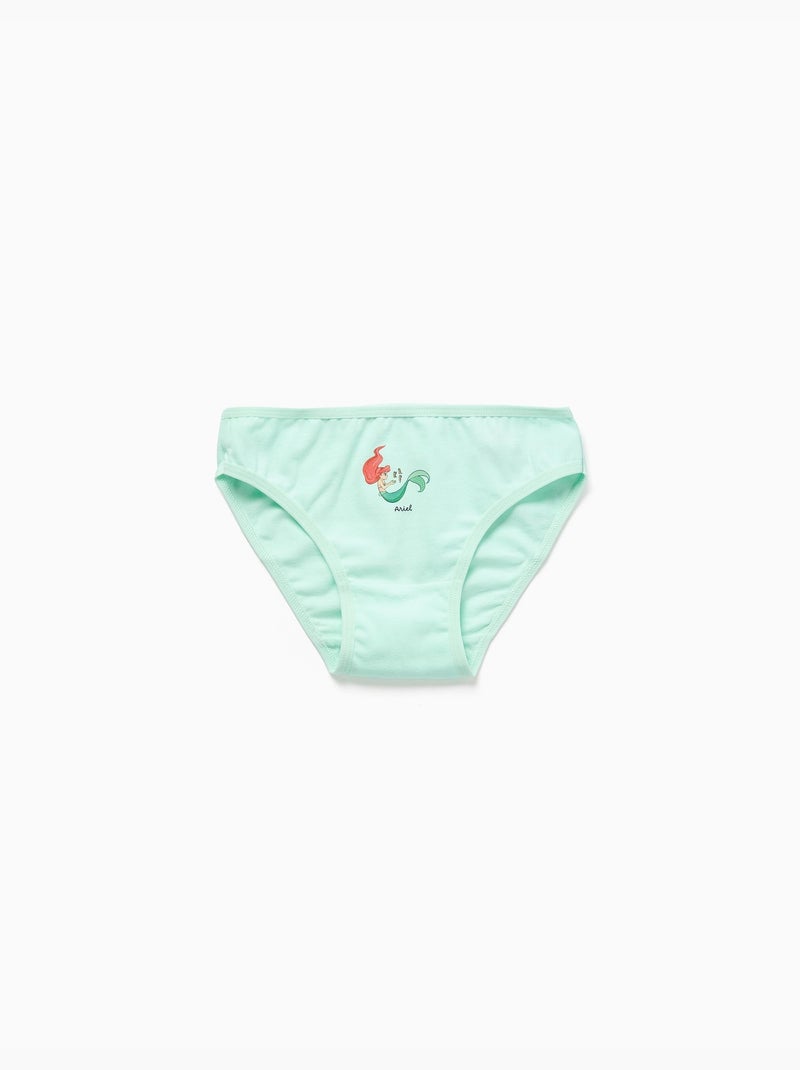 Pack de 5 bragas con las Princesas Disney Blanco Azul - Kiabi