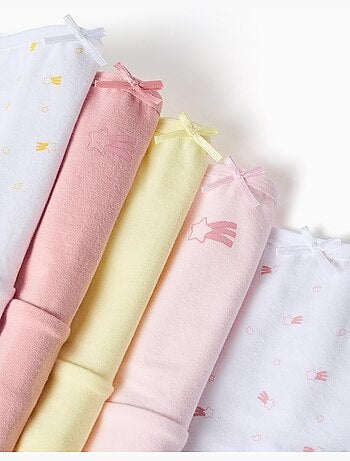 Pack de 5 bragas con motivo de estrellas