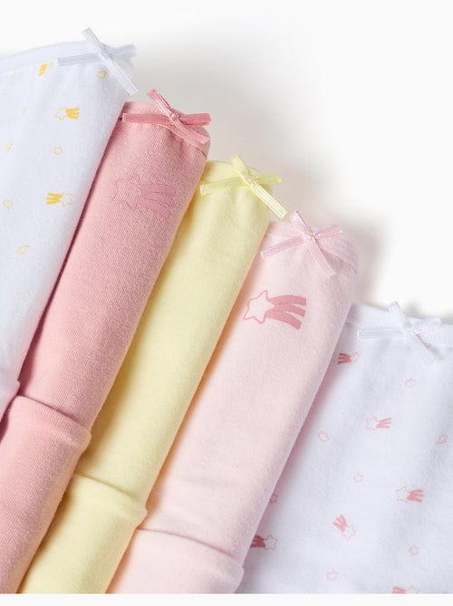 Pack de 5 bragas con motivo de estrellas - Kiabi