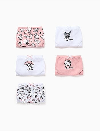 Pack de 5 bragas Hello Kitty & Friends