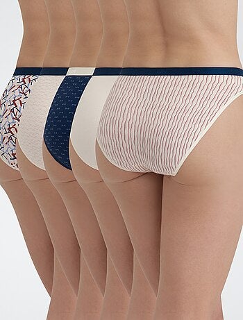 Pack de 5 braguitas - Bolsillos Dim