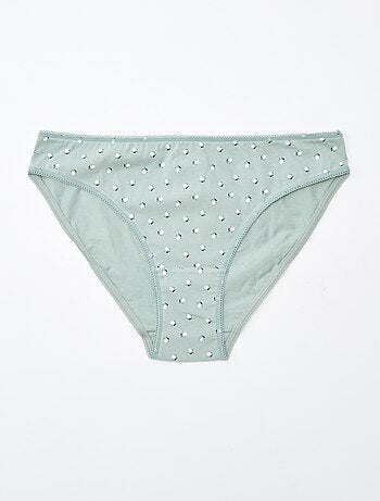 Pack de 5 braguitas - lisas y estampadas