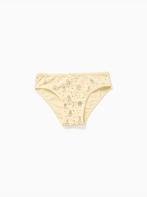 Pack de 5 braguitas con estampados de las princesas disney - Kiabi