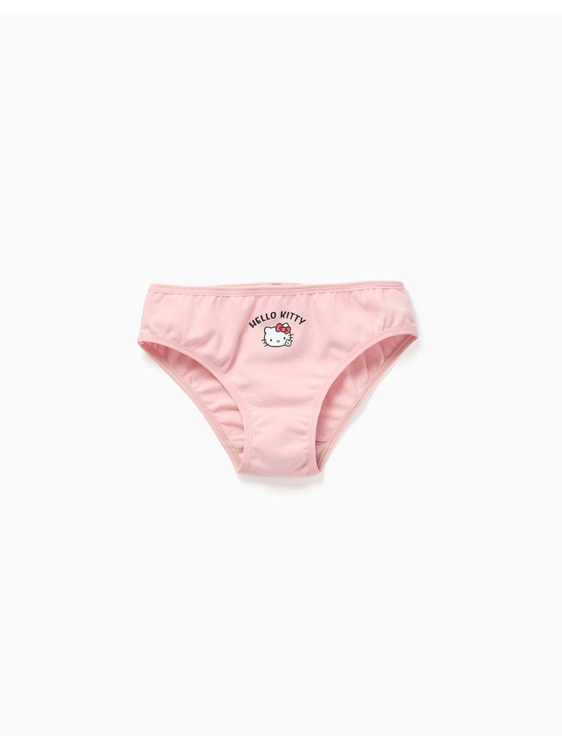 Pack de 5 braguitas de algodón con estampados de Hello Kitty Rosa/Blanco - Kiabi