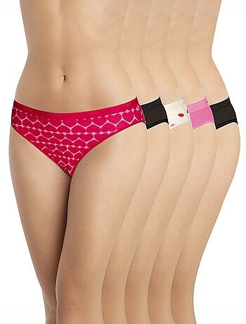 Pack de 5 braguitas 'DIM'