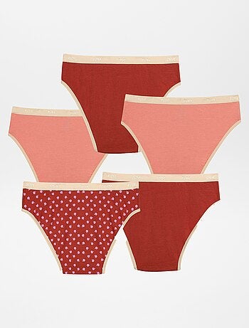 Pack de 5 braguitas 'DIM'