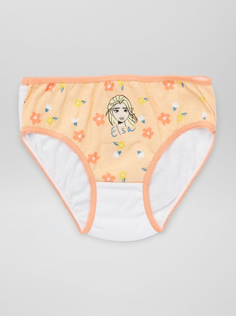 Pack de 5 braguitas 'Disney' azul/naranja - Kiabi