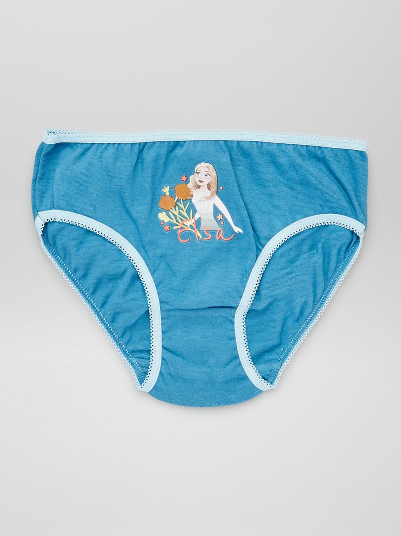 Pack de 5 braguitas 'Disney' azul/naranja - Kiabi