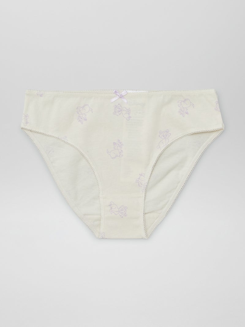 Pack de 5 braguitas 'Disney' PURPURA - Kiabi